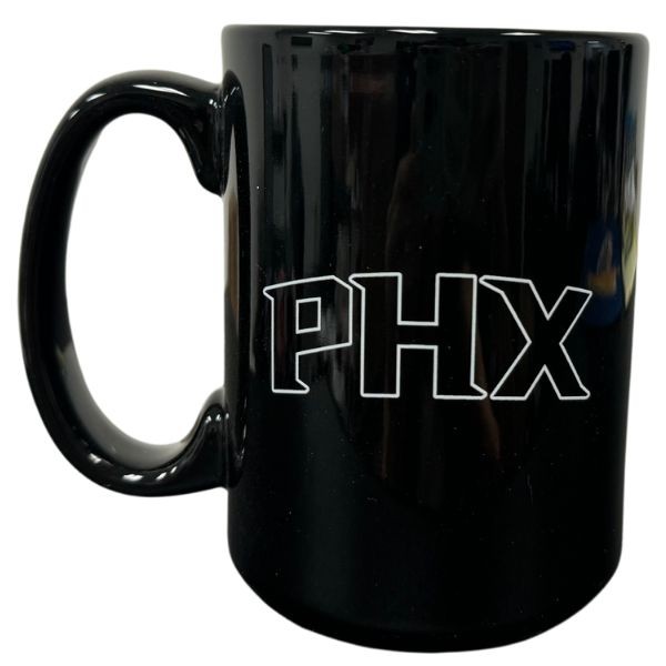Black Phoenix Suns Mugs - 15OZ Team Ceramic Mugs - 6 For $21.00 - Phoenix Suns