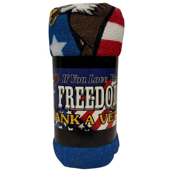 Thank A Vet Freedom Beach Towels - 30"x60" Microfiber Towels - 5 For $30.00