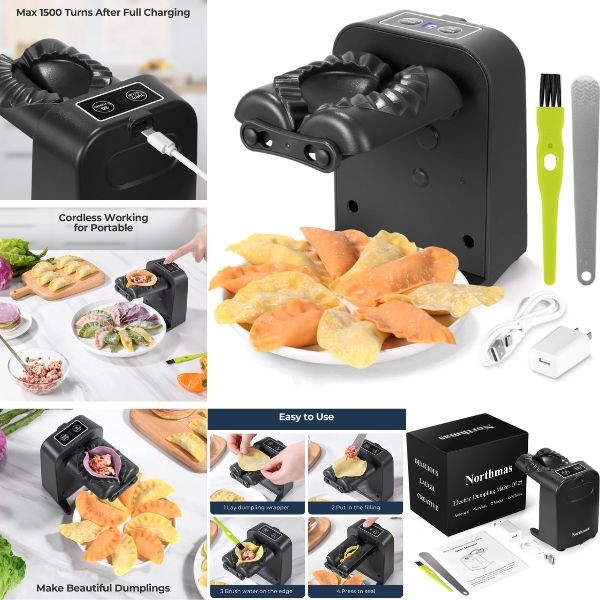 The Dumpling Maker - Northmas Model #D725 - USB Powered - Premium Dumpling Maker - 4 For $30.00