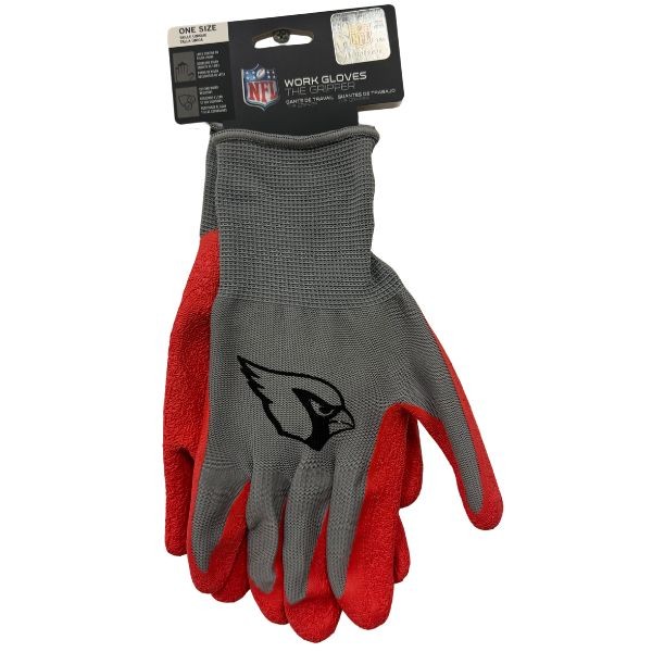Arizona Cardinals Gloves - Team GRIPPER Gloves - 12 Pair For $36.00 - Wholesale Arizona Cardinals Products 2