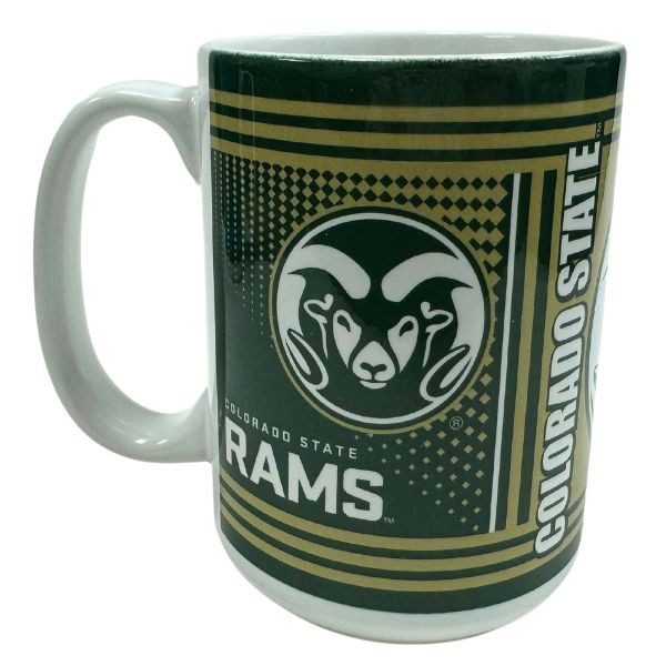 Colorado State Rams Mugs - Ceramic 15OZ Hero Mugs - 6 For $30.00 - Colorado State