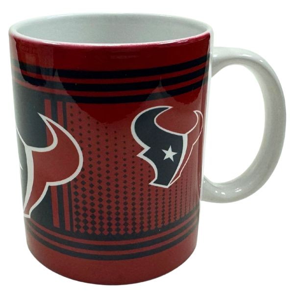 Houston Texans Mugs - Ceramic 11OZ Hero Mugs - 6 For $30.00 - Wholesale Houston Texans Products - Texans Merchandise