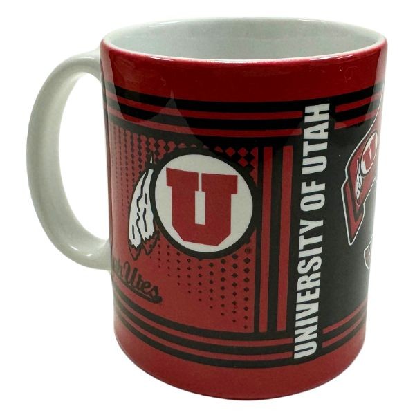 Utah Utes Mugs - Ceramic 11OZ Hero Mugs - 6 For $30.00 - Utah Utes