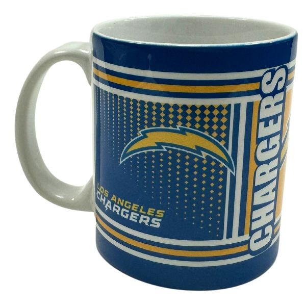 Los Angeles Chargers Mugs - Ceramic 11OZ Hero Mugs - 6 For $30.00 - Wholesale Los Angeles Chargers Products - Chargers Merchandise