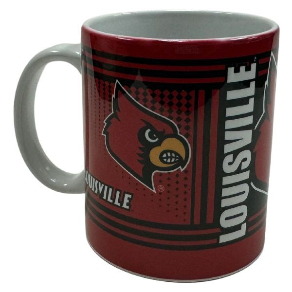 Louisville Cardinals Mugs - Ceramic 11OZ Hero Mugs - 6 For $30.00 - Louisville Cardinals