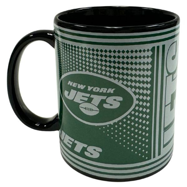 New York Jets Mugs - Ceramic 11OZ Hero Mugs - 6 For $30.00 - Wholesale New York Jets Products - Jets Merchandise 2