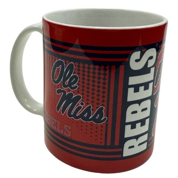 Ole Miss Rebels Mugs - Ceramic 11OZ Hero Mugs - 6 For $30.00 - Mississippi Rebels (Ole Miss)