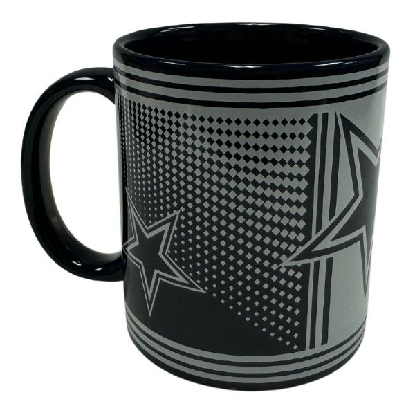 Dallas Cowboys Mugs - BLACK INLAY - 11OZ Hero Mugs - 6 For $30.00 - Wholesale Dallas Cowboys Product - Cowboys Merchandise 2