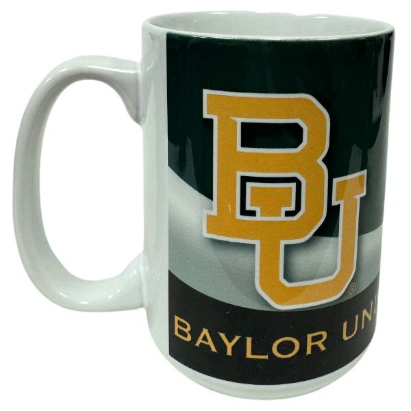 Baylor Bears Mugs - 15OZ Ceramic WAVE Style Mugs - 6 For $30.00 - Baylor Bears