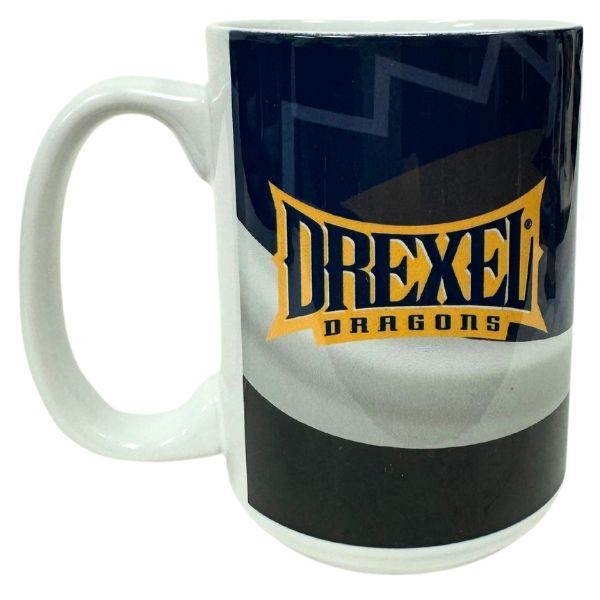 Drexel Dragons Mugs - 15OZ Ceramic WAVE Style Mugs - 6 For $30.00 - Other Teams