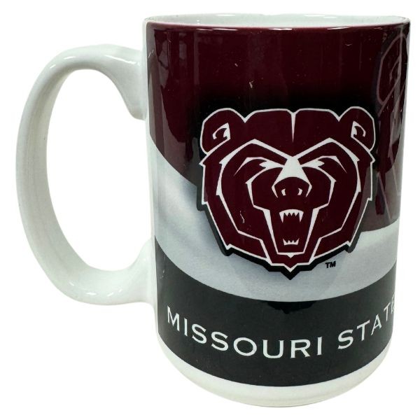 Missouri State Bears Mugs - 15OZ Ceramic WAVE Style Mugs - 6 For $30.00 - Missouri State