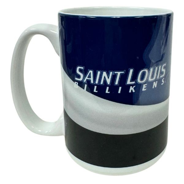 St. Louis University Billikens Mugs - 15OZ Ceramic WAVE Style Mugs - 6 For $30.00 - Other Teams