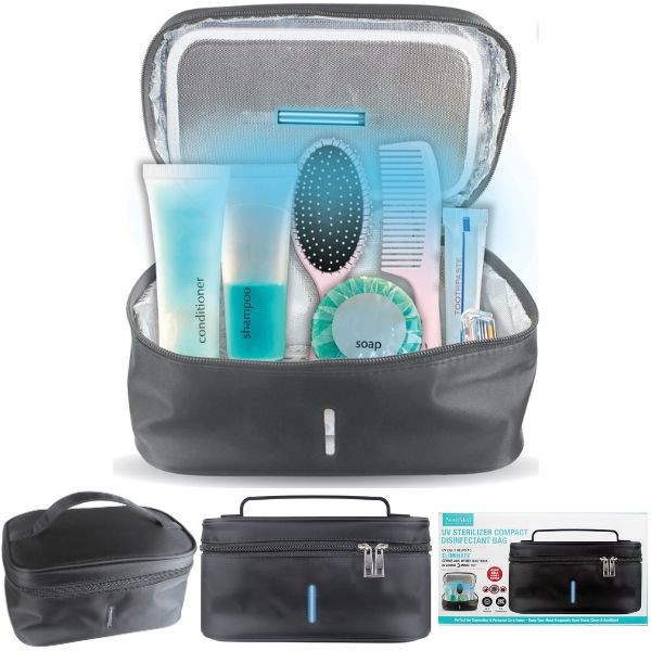 NuvoMed UV Sterilizer - Dopp Kit Sterilizer Disinfectant Dopp Kit Bag - 12 For $42.00
