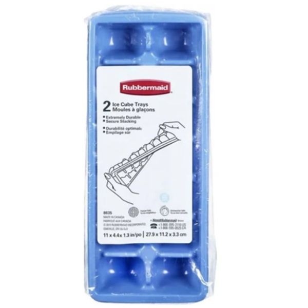 Rubbermaid - 2Pack Set Ice Cube Tray Molds - 24 Sets For $36.00