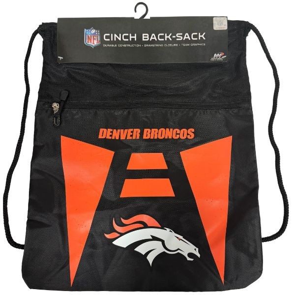 Denver Broncos Backsack - Team Tech Style - 12 For $42.00 - Wholesale Denver Broncos Products - Denver Merchandise