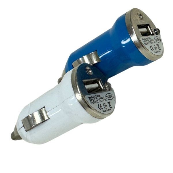 USB Car Adapters - Converts To USB Port - Colors May Vary - 120 For $42.00