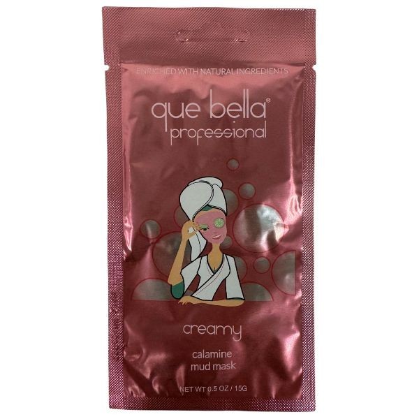 Que Bella Beauty - Professional Calamine Mud Mask - .05oz - 48 For $26.40