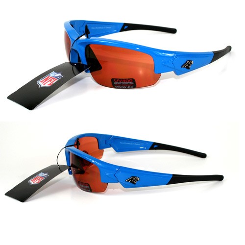 Carolina Panthers Sunglasses - Blue Dynasty Style - 12 Pair For $60.00 - Wholesale Carolina Panthers Products - Carolina Football