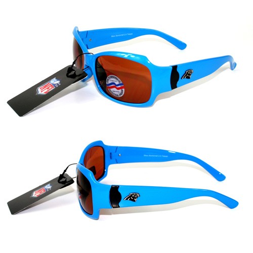 Carolina Panthers Sunglasses - The Bombshell Style - Polarized - Blue - 12 Pair For $60.00 - Wholesale Carolina Panthers Products - Carolina Football