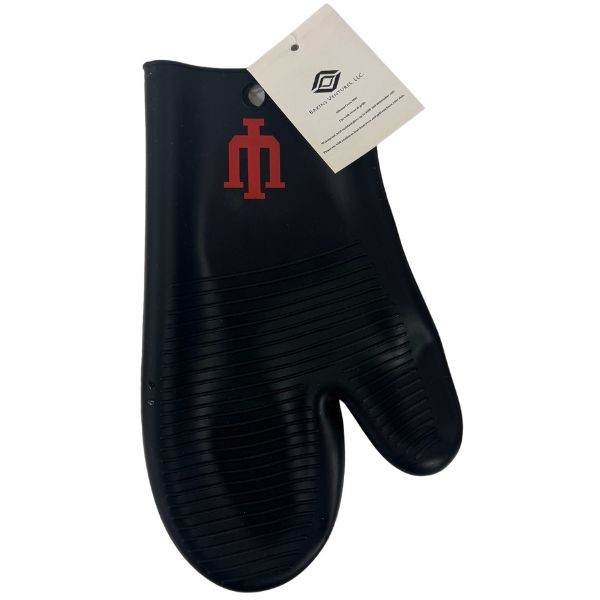 University Of Indiana - High Heat Silicone Oven Mitt - For Grill or Oven - Up To 450 Degrees - 12 For $36.00 - Indiana University Hoosiers