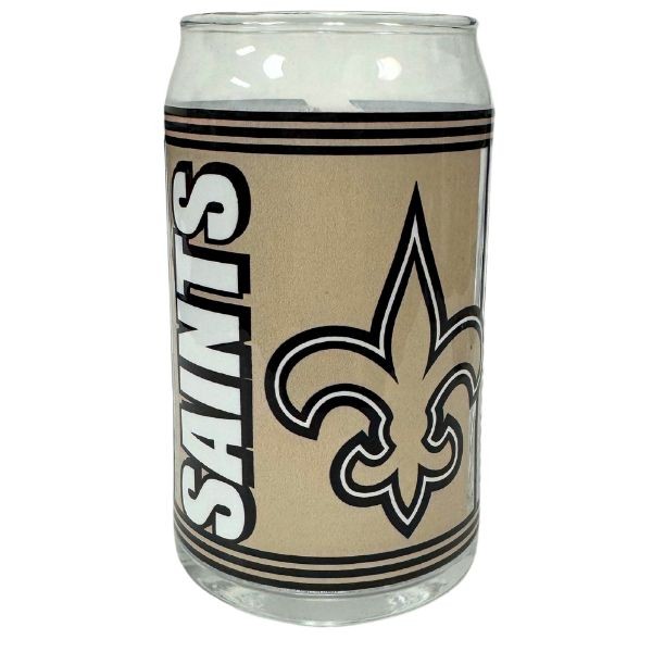 New Orleans Saints Drinkware - 16OZ Full Bleed Team Logo Tumbler - The Beer Can - 8 For $32.00 - Wholesale New Orleans Saints Product - Saints Merchandise 2
