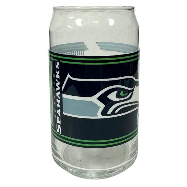 Seattle Seahawks Drinkware - 16OZ Full Bleed Team Logo Tumbler - The Beer Can - 8 For $32.00 - Wholesale Seattle Seahawks Product - Seahawks Merchandise 2