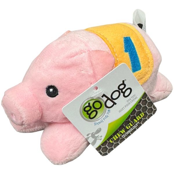 GO DOG - Tough For Fun Chew Guard Technology - The Squeaker Flying PIG - 12 For $30.00
