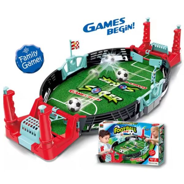 The Footballer - Soccer Action By Kingso Toys - Rip Your Shots - Go World Cup - 6 Sets For $36.00