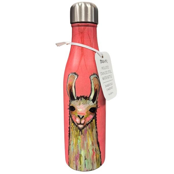 The Llama - Studio Oh Hot/Cold Stainless Steel 17oz Water Bottle - 6 For $30.00