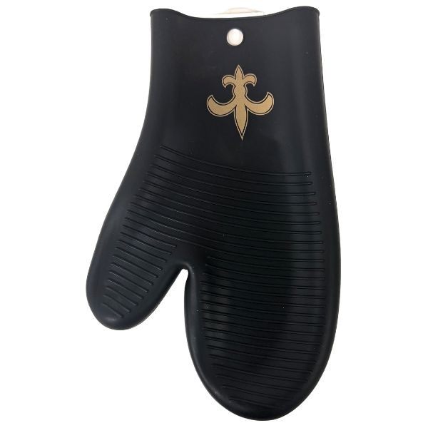 New Orleans Saints Oven Mitt - High Heat Resistant Silicone - Team Logo Mitt - 12 For $30.00 - Wholesale New Orleans Saints Product - Saints Merchandise 2