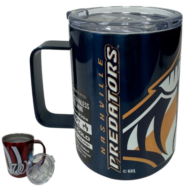Nashville Predators Tumblers - 15OZ Stainless Steel Ultra Tumbler - 6 For $36.00 - Nashville Predators