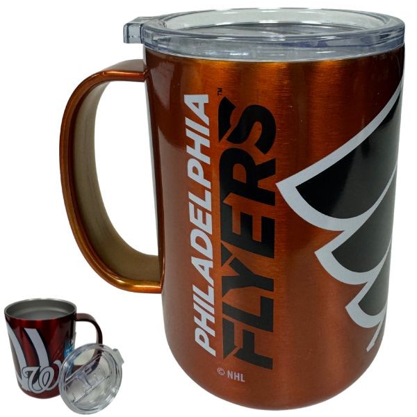 Philadelphia Flyers Tumblers - 15OZ Stainless Steel Ultra Tumbler - 6 For $36.00 - Philadelphia Flyers
