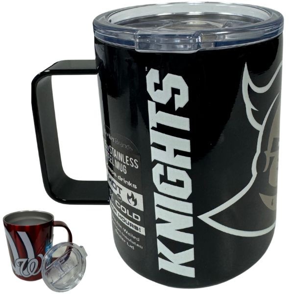 University Central Florida Knights Tumblers - 15OZ Stainless Steel Ultra Tumbler - 6 For $36.00 - UCF