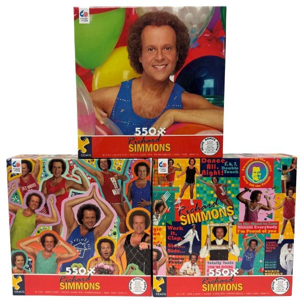 Wholesale Puzzles - 500PC Puzzles - The Richard Simmons Series - Assortment Will Vary - 8 For $32.00 - Wholesale Mystery Merchandise - Wholesale John Deere - Wholesale Licensed Products
