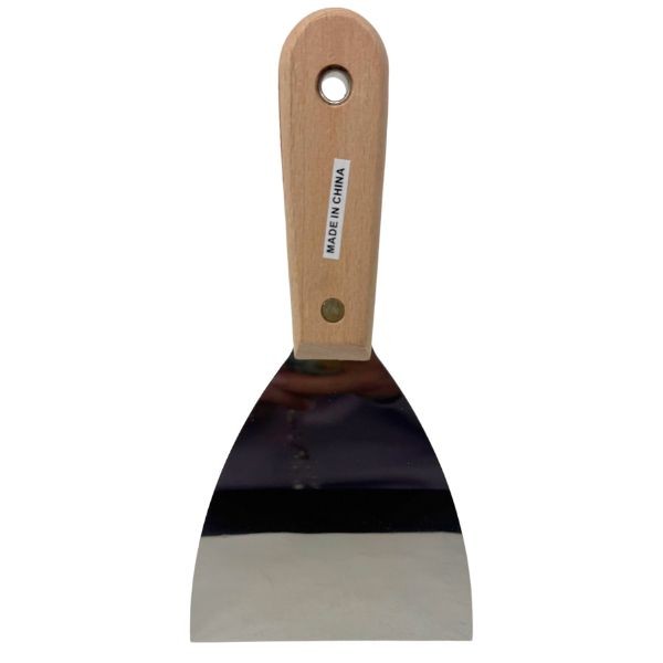 Putty Knife - 4" Light Wood Handled - 24 For $36.00