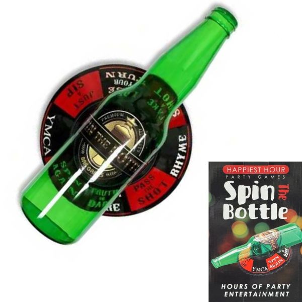 Spin The Bottle - Happiest Hour Party Game - Hours Of Party Entertainment - 12 For $30.00