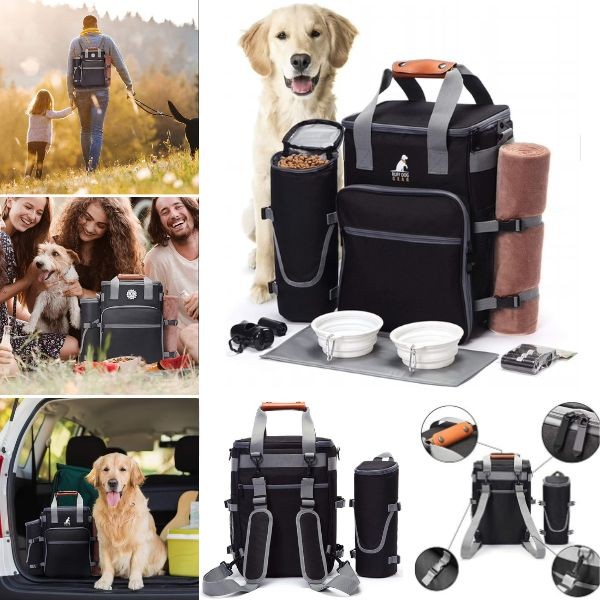 RuffDog Coolers - BLACK - The Weekend Organizer Backpack Cooler - Holds 18Pack - 2 For $25.00