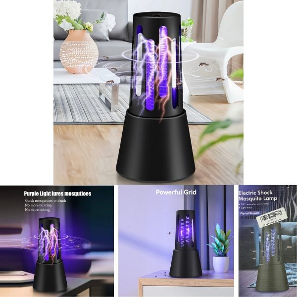 BUG#6 - 8" Light Wave Mosquito Killer - Lamp Shock Zapper - 6 For $36.00