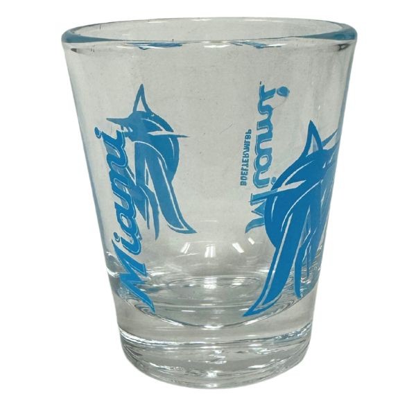 Miami Marlins Baseball - 2OZ Gameday Style Shot Glasses - 12 For $30.00 - Wholesale Miami Marlins Products - Marlins Merchandise