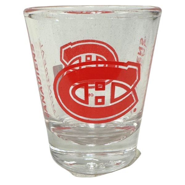 Montreal Canadiens Hockey - 2OZ Gameday Style Shot Glasses - 12 For $30.00 - Montreal Canadiens
