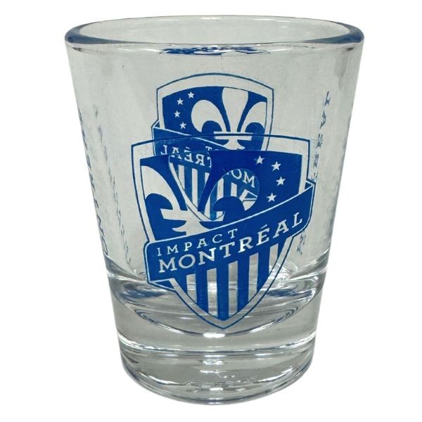 Montreal Impact FC - Soccer - 2OZ Gameday Style Shot Glasses - 12 For $30.00 - Montreal Canadiens