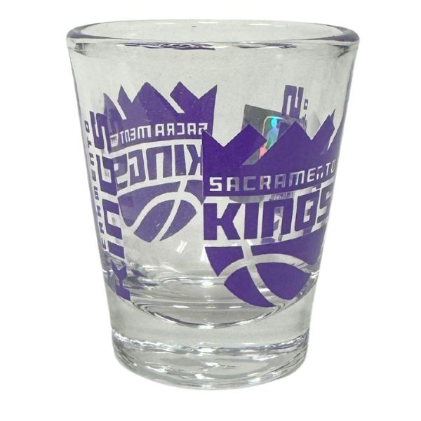 Sacramento Kings Basketball - 2OZ Gameday Style Shot Glasses - 12 For $30.00 - Sacramento Kings