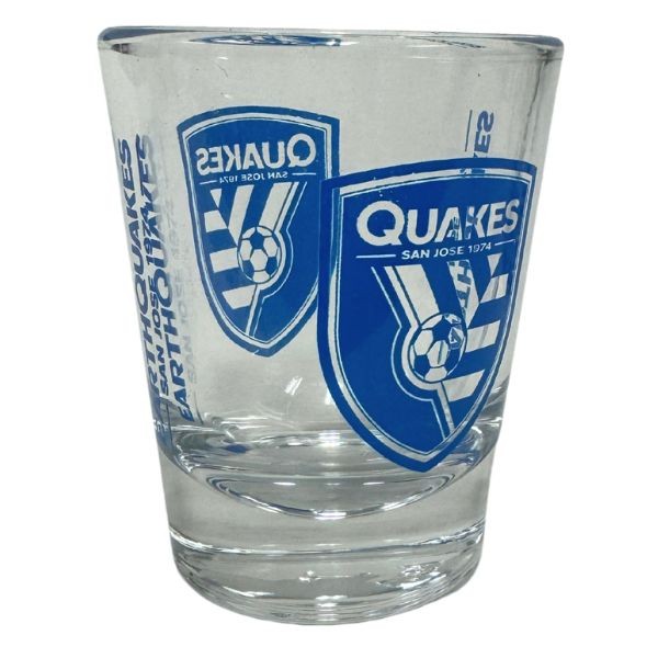 San Jose Quakes FC - Soccer - 2OZ Gameday Style Shot Glasses - 12 For $30.00 - San Jose Sharks