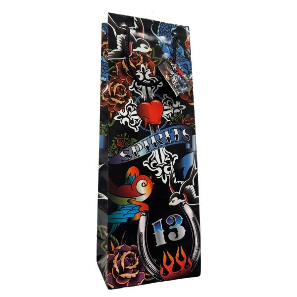 The Wine Bag - #62006 - The Artist Choice - Heavy Gauge Wine Bottle Gift Bag - 48 For $24.00