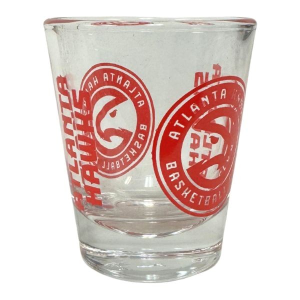 Atlanta Hawks Glass Shot Glasses - 2OZ Gameday Style - 12 For $30.00 - Atlanta Hawks
