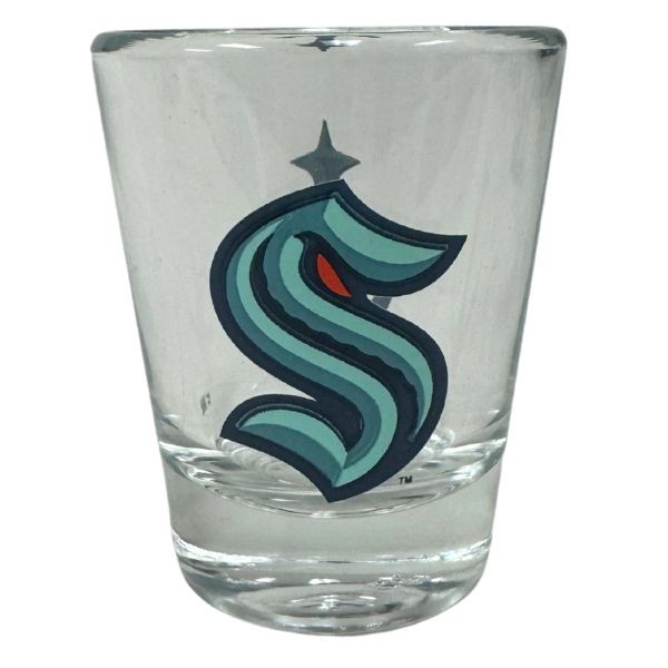 Seattle Mariners Glass Shot Glasses - 20OZ Gameday Style - 12 For $30.00 - Wholesale Seattle Mariners Products - Mariners Merchandise