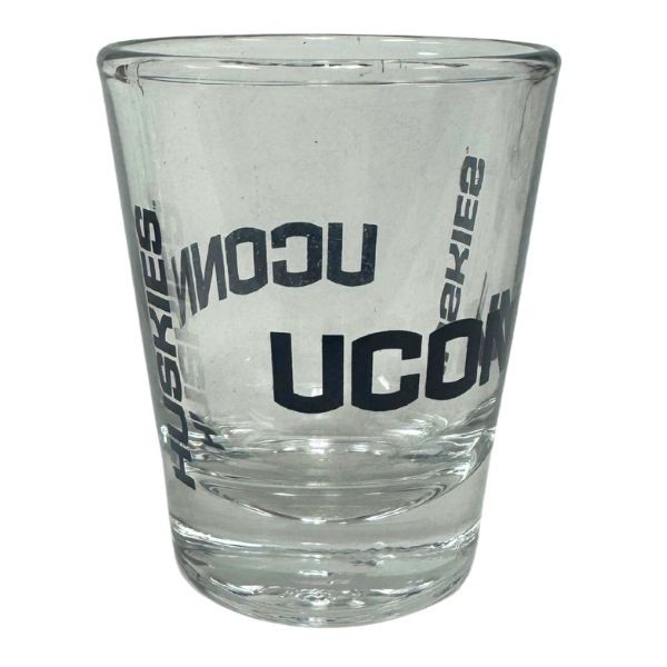 UCONN Huskies Glass Shot Glasses - 2OZ Gameday Style - 12 For $30.00 - UCONN Huskies