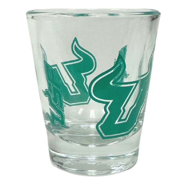 USF South Florida Glass Shot Glasses - 2OZ Gameday Style - 12 For $30.00 - Other Teams