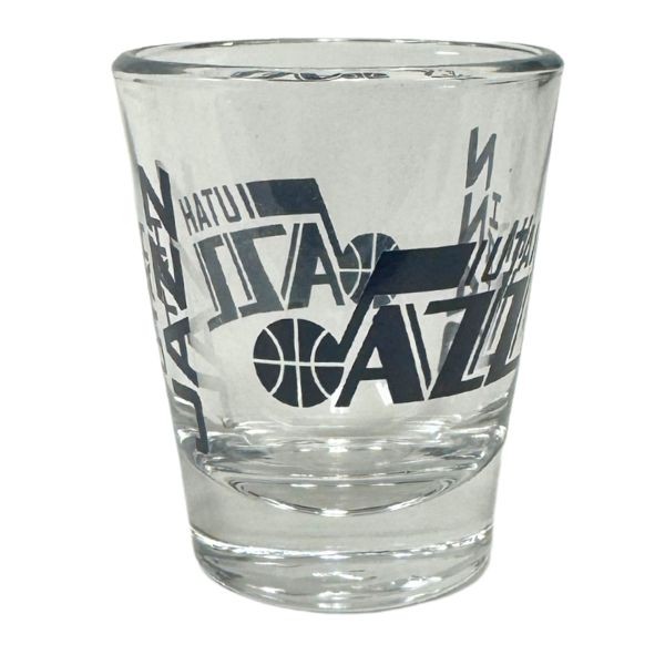 Utah Jazz Glass Shot Glasses - 2OZ Gameday Style - 12 For $30.00 - Utah Jazz