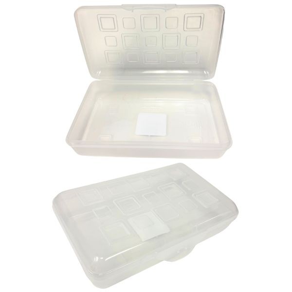 Sterilite Storage - 8"x5" - Plastic Snap Clip Storage Box - 24 For $30.00